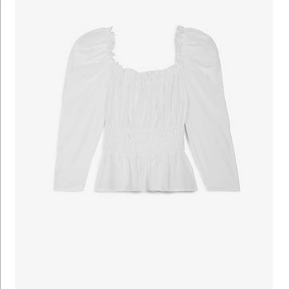 NWT ✨ Express Puff-Sleeve Top